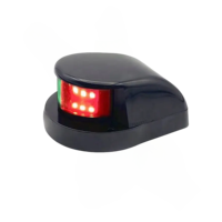 Feux latéraux de bateau/yacht à LED bicolores ABS 12V rouge et vert