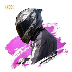 Meilleure vente en usine HX Casque de <span class=keywords><strong>scooter</strong></span> certifié 3C avec double lentille Casque de sécurité Bluetooth à couverture complète toutes saisons pour adultes - Product Image 3