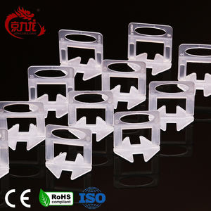 100 Pieces1mm、1.5mm、2mm、2.5mm、3mmセラミックタイルレベリングシステムクリップ床タイル固定クリップ様々なパックタイルアクセサリー - Product Image 1