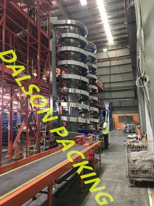 中国動力垂直スパイラルコンベアマシン,カートン降下スパイラルコンベアマシン,フリーパワー重力スパイラルコンベア - Product Image 6