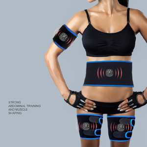 Toptan 5-in-1 EMS fizyoterapi ayarlanabilir vücut masajı elektrik Ab eğitmen elektronik darbe onlarca birim kas kas geliştirme kemeri - Product Image 3