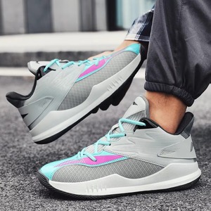 Chaussures de sport unisexes personnalisées en gros, à lacets, antidérapantes, tendance, nouveau design, légères pour hommes et femmes - Product Image 4