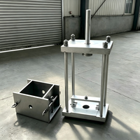 Dispositivo de Prueba de Resistencia de Unión de Varillas de Hormigón, Cubo de Prueba de 150 mm, Manómetro de 0-1 mm para Máquina de Pruebas Universal
