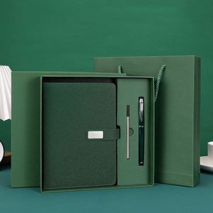 2025 Wholesale Custom Diary <b>Journal</b> Corporate A5 Leather Notebook Gift Sets With Luxury Pen Business Gift Set - Product Image 2