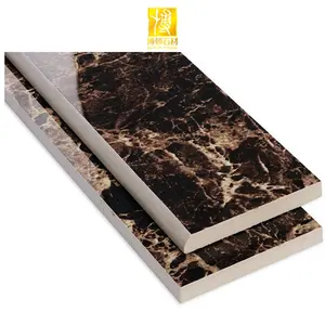 Natural Stone Modern Interior Polished Decorative Marble Boarder Lines Marble Skirting Moulding