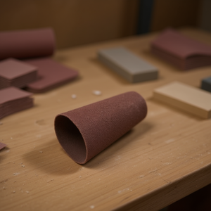 ปลอกทรงกรวยทำจากผ้าขัดคอรันดัม ขนาด 22/36x60 มม. ความละเอียด 120 กริต สำหรับงานขัด - Product Image 3