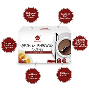 GANOHERB Heath Fod Café Negro Orgánico con Hongo Reishi <span class=keywords><strong>Ganoderma</strong></span>, Café Instantáneo con Extracto de <span class=keywords><strong>Ganoderma</strong></span> <span class=keywords><strong>en</strong></span> Polvo - Product Image 4