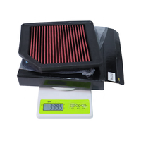 Nouveau filtre à air haute performance WNE rouge, remplacement lavable à montage direct pour boîtier à air Honda OEM