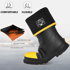 <span class=keywords><strong>Bottes</strong></span> de <span class=keywords><strong>chasse</strong></span> en néoprène imperméables pour hommes, pour l'hiver, en caoutchouc, pour l'extérieur - Product Image 2