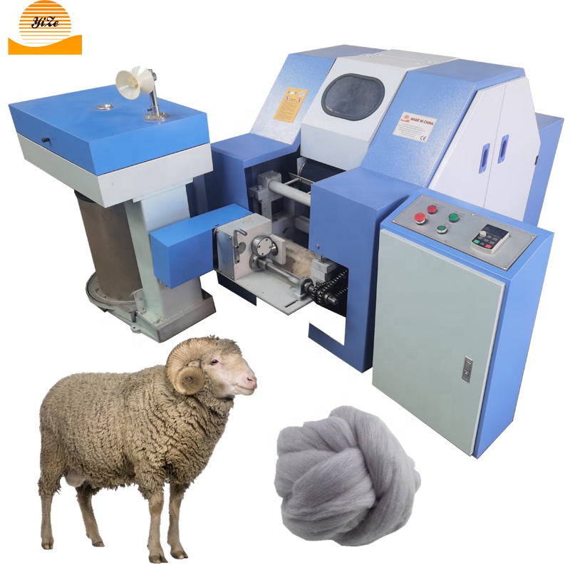 Mini Katoen Fiber Schapen Wol Opening Kaarden Machine Kleine Wol Garen Sliver Kammen Spinning Machine