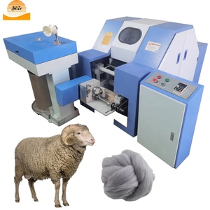 Mini Cotton Fiber Sheep Wool Opening Carding <strong>Machine</strong> Small Wool Yarn Sliver Combing Spinning <strong>Machine</strong> - Product Image 1