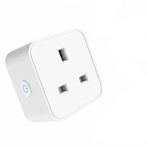 Commutateur de prise de mesure intelligent Tuya avec WiFi/ZigBee, normes US/UK/EU, voix et télécommande - Product Image 1