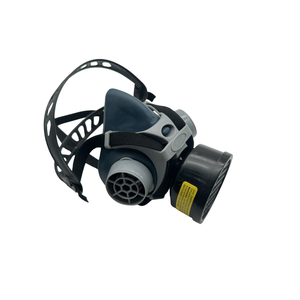 أقنعة غاز نصف للوجه بتخفيضات كبيرة قناع أمان مع تنفس كيميائي مع فلتر لرماد الغبار والمواد الكيميائية المصنوعة من الأسبستوس - Product Image 6