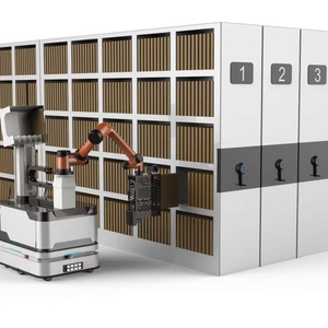 Bán chạy nhất thông minh thép di chuyển kệ dày đặc Tủ Hiển thị màn hình thiết kế hiện đại có thể điều chỉnh cho trường hội thảo khách sạn - Product Image 6