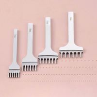 Vente en gros directe usine : Poinçon à diamant en acier blanc pour cuir, 3 4 5 6 mm, à espacement complet, pour travaux de couture artisanale du cuir