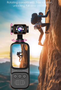 Pocket HD <strong>Handheld</strong> <strong>Camera</strong> Auto Rotate Shooting Recorder Motion Anti Shake WiFi Webcam Security Monitor Action Cameras - Product Image 2