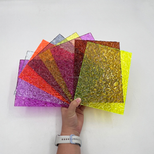 Màu khuôn mẫu mờ tấm Acrylic | Trang trí PMMA Bảng điều khiển cho thiết kế nội thất, hiển thị, dự án tự làm - Product Image 6