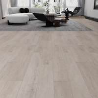 Ineinandergreifende Klick-SPC-Bodenbeläge UV-Beschichtet Kratzfest Wasserdicht Luxus-Vinylplanken für Gewerbliche Büros