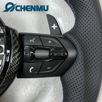 Volant chauffant personnalisé en fibre de carbone pour BMW M2 M3 M4 M5 F10 F50 F30 F32 F80 F82 F90 E90 E92 E70 E80, directement de l'usine