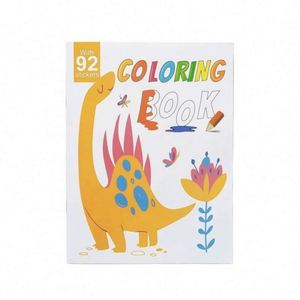 Libro para Colorear Personalizado con Impresión de Alta Calidad y Encuadernación Cosida a Caballete, Regalo Educativo para Niños de Jardín de Infancia, Páginas de Papel para Pintar con Gouache - Product Image 3