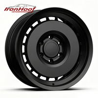 Jantes de voiture en alliage d'aluminium forgé haute résistance IRONHOOF pour véhicules tout-terrain 4x4 SUV PCD 5*127 6*139.7 5*130 5*150