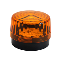 Luz de Advertencia Intermitente LED Ámbar y Roja de 12V, Luz de Alarma de Seguridad al por Mayor para Sistemas de Seguridad Comerciales y Residenciales