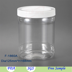 Grande <span class=keywords><strong>de</strong></span> 2500 ml <span class=keywords><strong>de</strong></span> plástico transparente para <span class=keywords><strong>mascotas</strong></span> frascos <span class=keywords><strong>de</strong></span> almacenamiento con tapas - Product Image 5