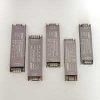 Alimentation à découpage DC-DC sans ventilateur, silencieuse, boîtier en aluminium, mince et légère, sortie unique 12V/24V, pilote LED avec garantie de 2 ans