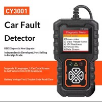 Lecteur de codes et analyseur/décodeur de diagnostic automobile OBD II transfrontalier amélioré CY3001