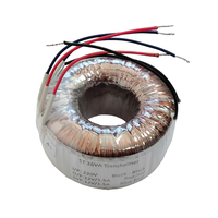 Transformateur audio toroïdal d'alimentation pour amplificateurs 100VA 150VA 300VA 50/60Hz 220V 36.5V 10A