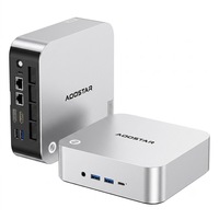 AMD Ryzen AI 9 HX470 Mini PC 12 Core 24 Thread Komputer AI dengan Radeon 890M GPU OCuLink USB4 Dual 2.5G LAN 32G RAM 512GB/2TB SSD