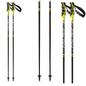 Bastón de Esquí Alpino de Aleación de Aluminio Rojo Resistente, Modelo HXZ-1, Disponible en Varios Tamaños, Antideslizante y Absorbente de Impactos para Exteriores - Product Image 4