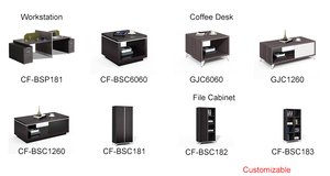 CEO điều hành bàn nhà sản xuất hàng đầu OEM cao cấp nội thất văn phòng quản lý bàn gỗ hiện đại phổ biến văn phòng thiết kế kinh tế - Product Image 5