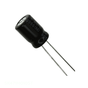 Condensateur 470 uF CAP ALUM 470UF 20% 10V RADIAL TH à trou traversant SK471M010ST - Distributeur agréé - Product Image 1