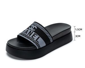 Chaussures de sport tricotées pour femmes Yearning, souples, antidérapantes, respirantes, confortables, style urbain, pour l'extérieur (4,5 cm), collection Printemps - Product Image 1