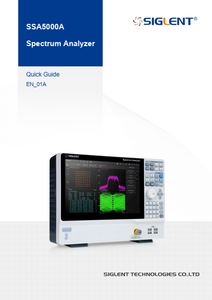 Analyseurs Siglent SSA5085A fiables et légers pour instruments de test, puissants, avec une plage de fréquences de 9 kHz à 26,5 GHz - Product Image 6