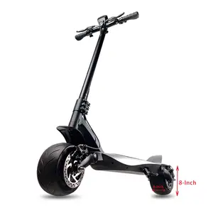 9 de la motocicleta eléctrica Suppliers-HEZZO-patinete eléctrico plegable de dos ruedas para adultos, motocicleta todoterreno con batería de 48V y 15Ah, neumático de 9 pulgadas, 650W