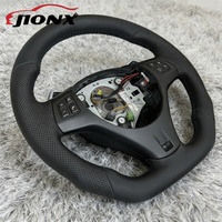 Volant en cuir pleine fleur pour BMW E90 E60 E46 E92 M3 E87 E39 X5 E70 X6 E71 E82 E93 E36 E91 Série E, fabrication exquise