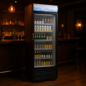 Réfrigérateur commercial Vevor pour boissons, 14,8 pieds cubes (420 L), refroidisseur vertical avec 5 étagères réglables pour bar et fêtes - Product Image 2