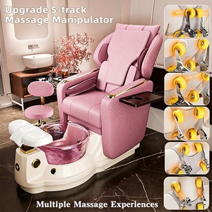 Sillón de Pedicura Personalizado, Muebles de Salón, Sillón de Pedicura de Lujo con Hidromasaje Eléctrico, Sillón de Spa para Salón de Uñas - Product Image 4