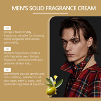 Crème parfumée solide pour homme OEM pour le visage en stock conforme à la CPNP et à la réglementation européenne CE