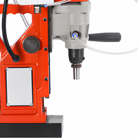 Perceuse magnétique portative 35 mm, machine de perçage de noyaux, découpeuse de trous électriques pour métaux avec refroidissement pour atelier