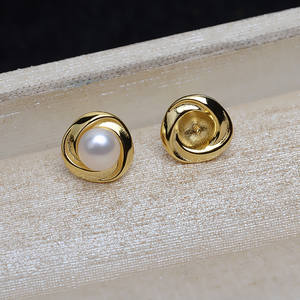 Pendientes de Cadena de Hueso de Serpiente de Plata S925 con Borla Larga, Pendientes de Perlas para Mujer, Soporte Vacío para Joyería DIY, Accesorios 911 - Product Image 2