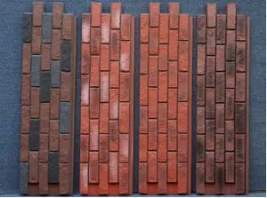 Paneles de pared de ladrillo de imitación panel de piedra de PU de fácil instalación
