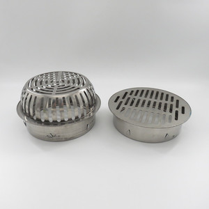 Moderna Copertura <span class=keywords><strong>per</strong></span> Grondaia in Acciaio Inox Cromato Anti-Intasamento, Protezione <span class=keywords><strong>per</strong></span> Scarichi Esterni e Pavimenti - Product Image 6