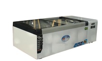 Vente chaude en Malaisie petit congélateur réfrigérateur congélateur de comptoir vitrine réfrigérateur de table congélateur commercial portable