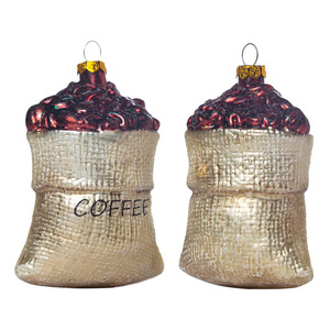 High-grade Hand Blown Glass Coffee Bean <strong>Ornaments</strong> for <strong>Christmas</strong> Tree China Origin <strong>Bulk</strong> Packaging <strong>Christmas</strong> Tree <strong>Ornaments</strong> - Product Image 2