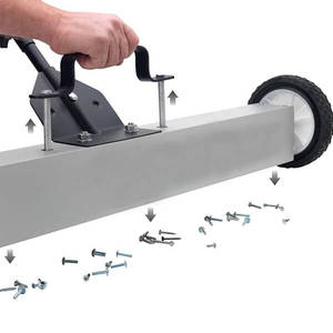 Recogedor de Clavos de Alta Resistencia, Objetos Ferrosos, Imán Potente, Rodillo Magnético Manual para Techos y Pisos con Ruedas - Product Image 4
