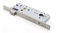 Serrure de porte multipoints personnalisée 8525 avec corps de serrure multipoints 3201 et loquet à rouleaux