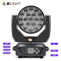 Mise à niveau du nouveau design Martin Mac Aura 19x15w Led Zoom Stage Light Dj Rgbw 4 en 1 Wash Moving Head Light